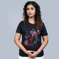 Center Stage Black Party Shoes Tees for Women in India 