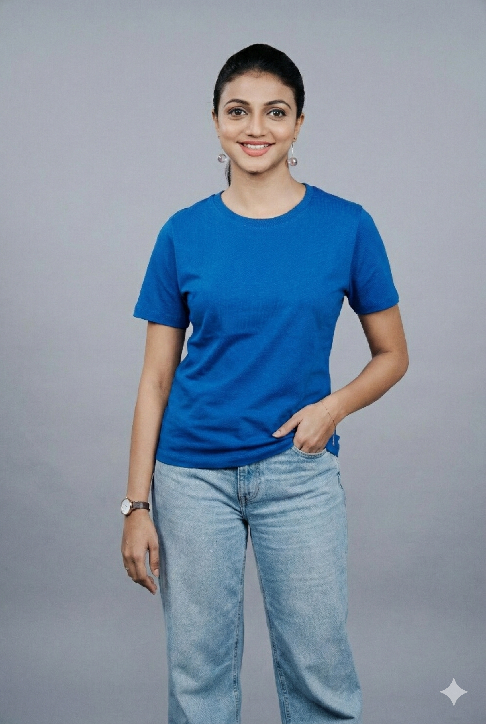 Royal Blue Tees for women