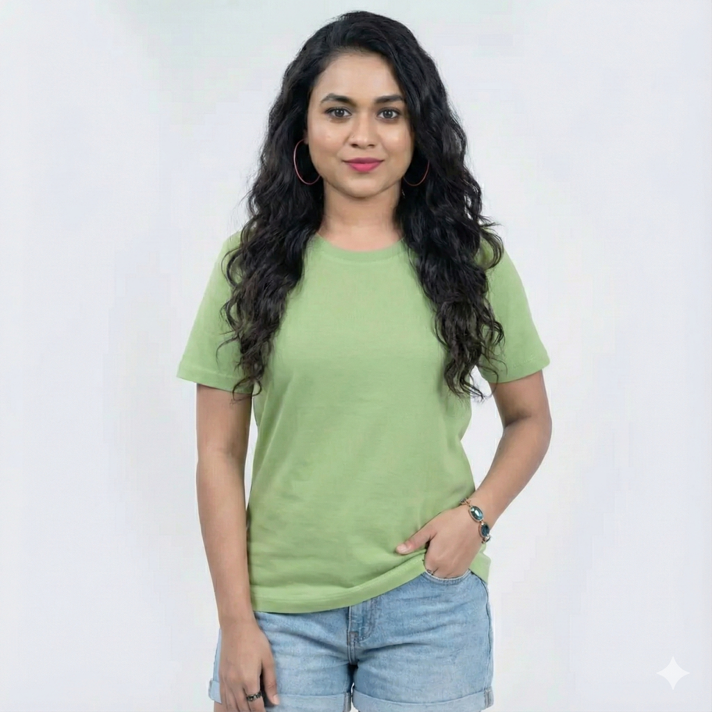 Kiwi Green Tees for Women