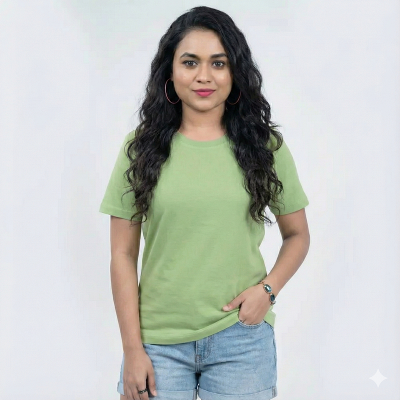 Kiwi Green Tees for Women