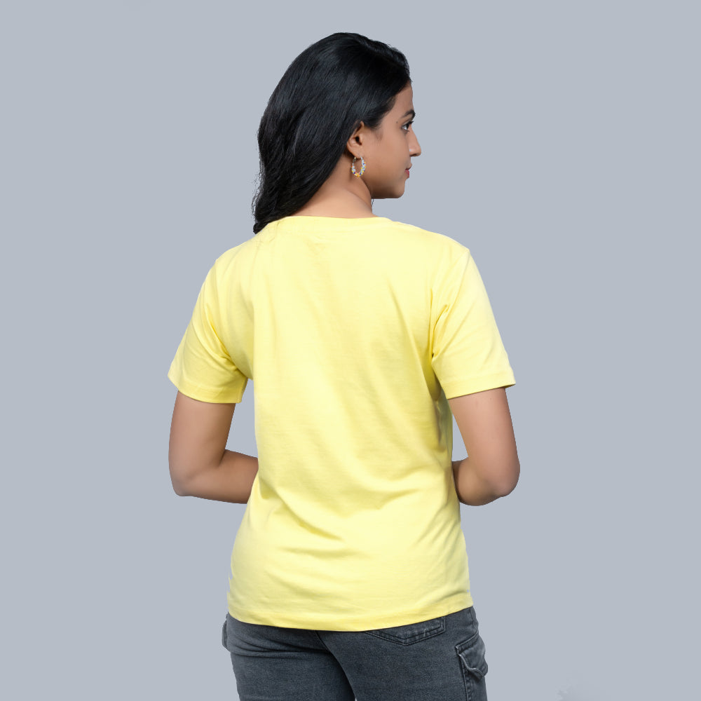 Yellow "Be Kind" Tees for Women