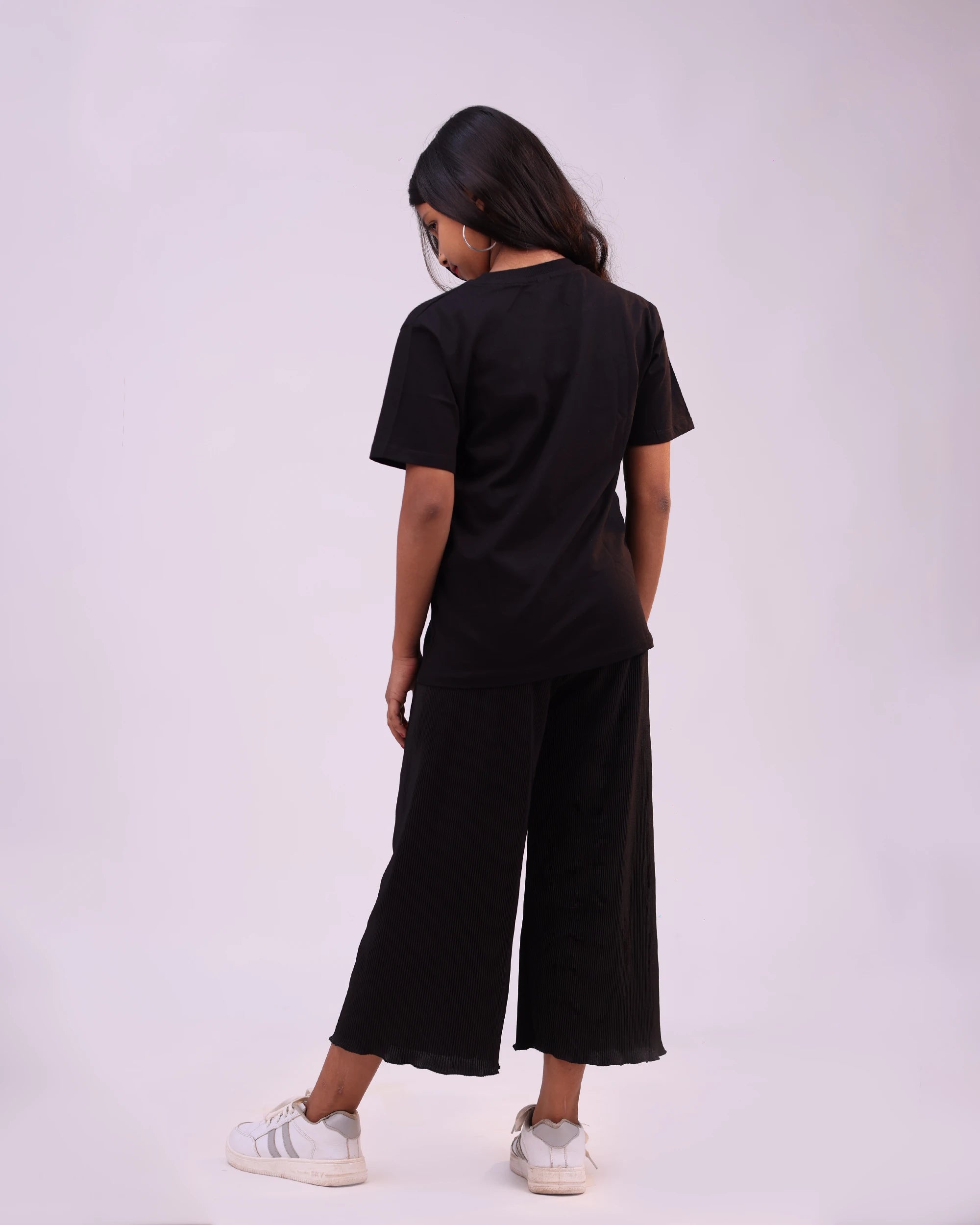Back view of “Live It Up” tee — clean silhouette and premium cotton feel