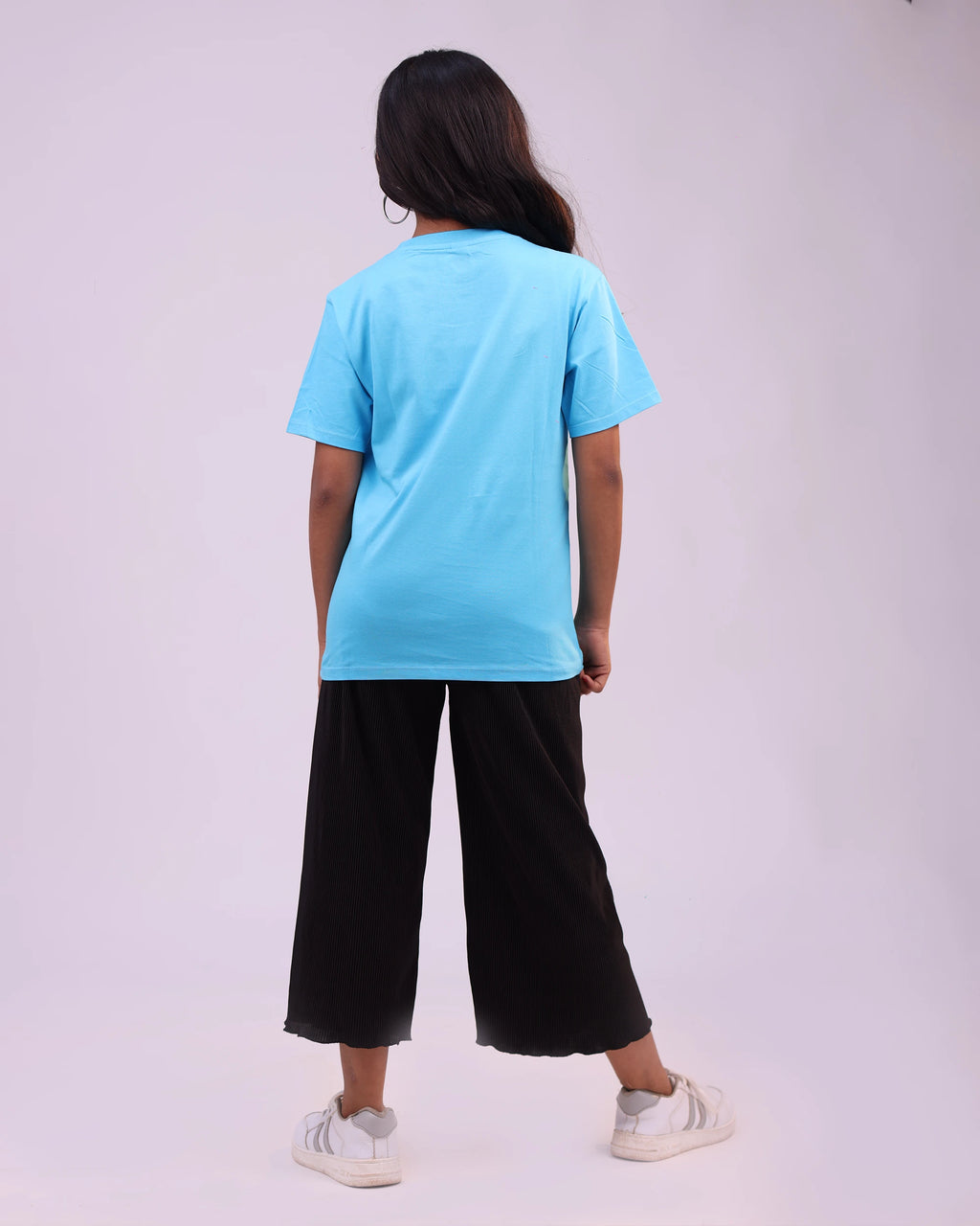 Back view of “Just Imagine” unisex kids tee—clean silhouette and relaxed cut